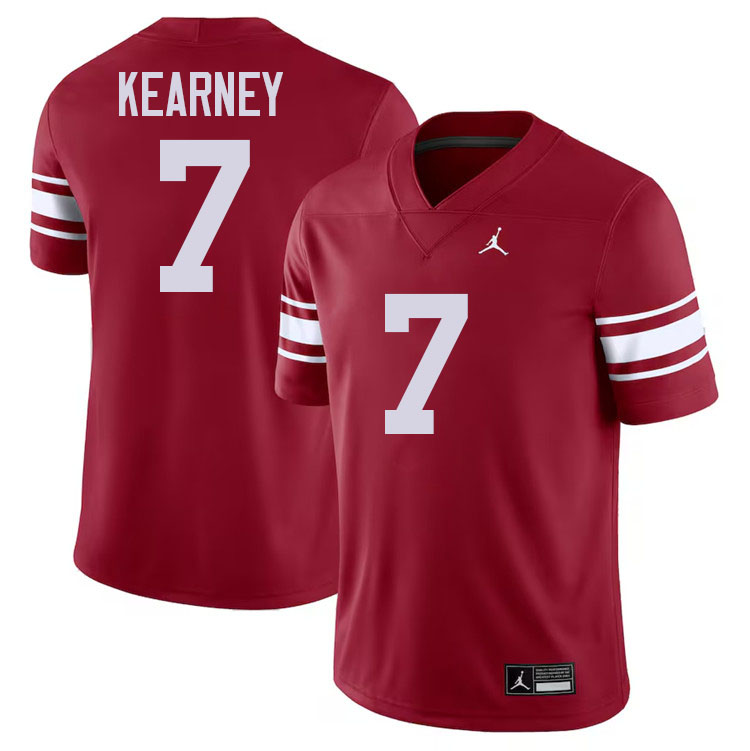 Zion Kearney Oklahoma Sooners Jersey,Oklahoma Sooners Football Uniforms,Jersey-Throwback